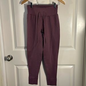 Victoria Secret Pink Waffle Knit Jogger Leggings sz Med NWOT!!